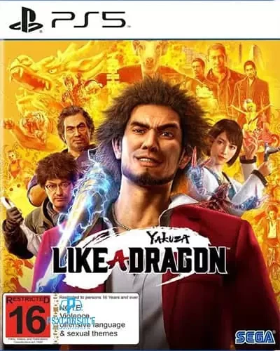 خرید بازی yakuza like a dragon برای ps5