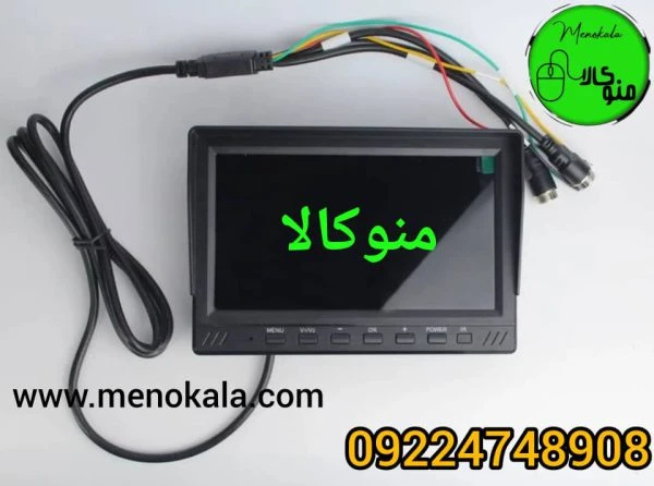 خرید دوربین تریلی و کامیون دو دوربین رنگی دید در شب | ثبت وقایع جلو و عقب