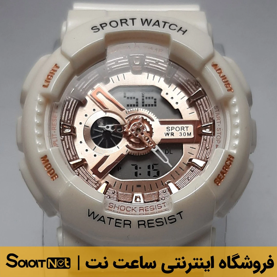 خرید ساعت مچی دیجیتال زنانه جیشاک ضد آب مدل ۲۰۵۴ با قیمت ارزان و ارسال رایگان