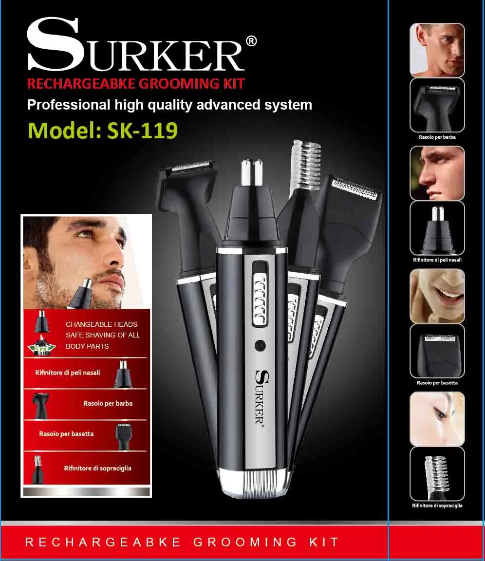 خرید ست اصلاح قابل شارژ Surker مدل SK-119