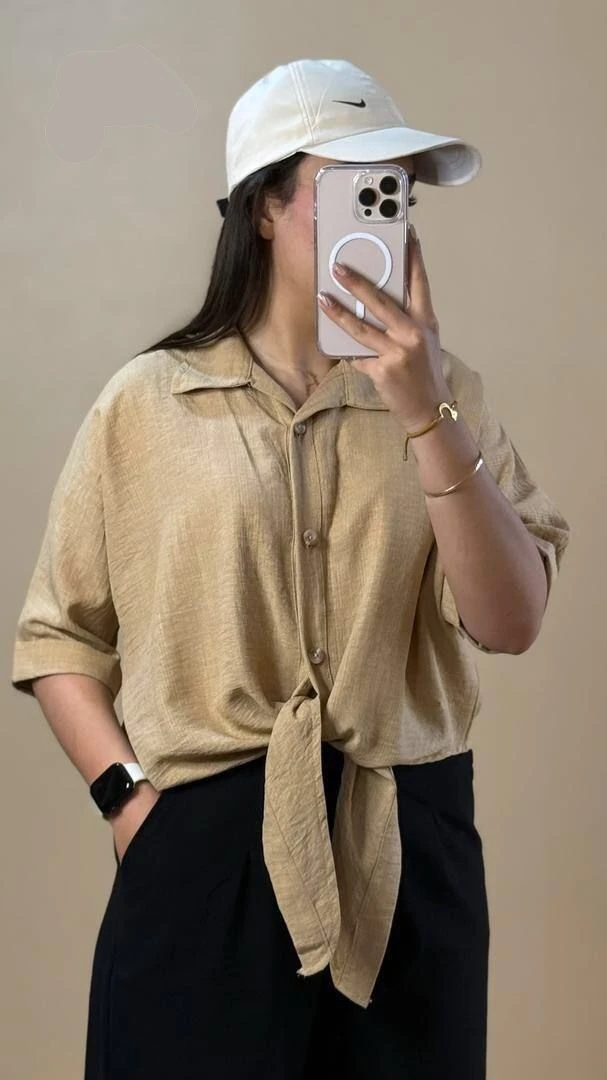 خرید شومیز گره ای