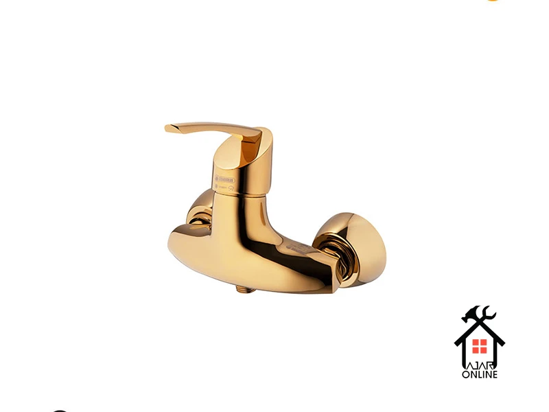 خرید شیر توالت تاپ طلایی برند درخشان