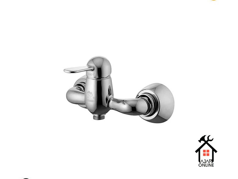 خرید شیر توالت کروم هوکا برند درخشان