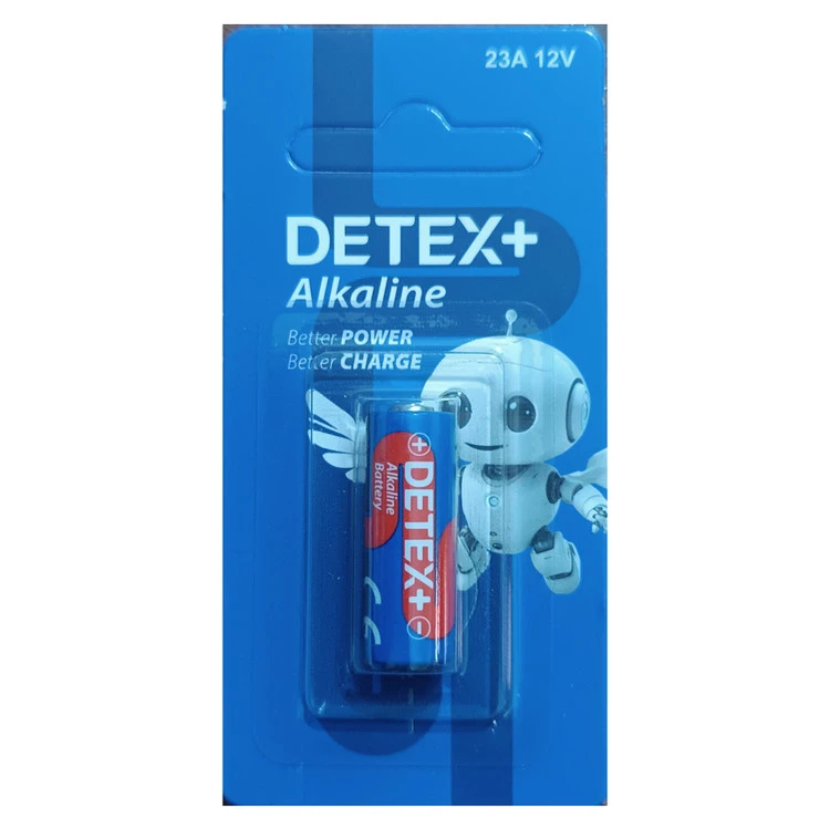 خرید عمده باطری ریموتی +DETEX آلکالین مدل 23A 12V