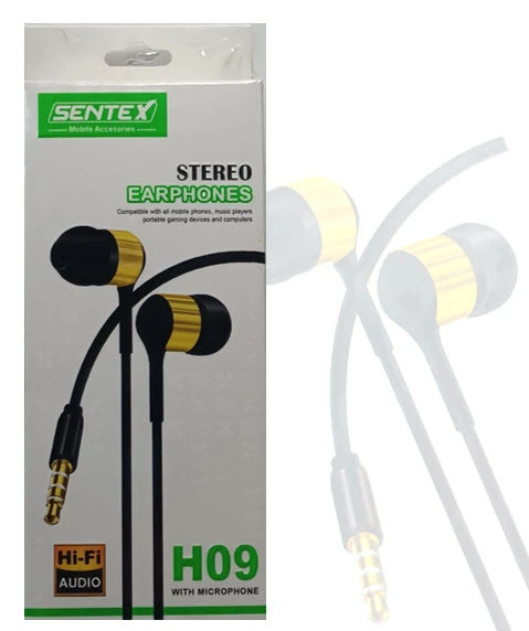 خرید عمده هندزفری SENTEX مدل H09