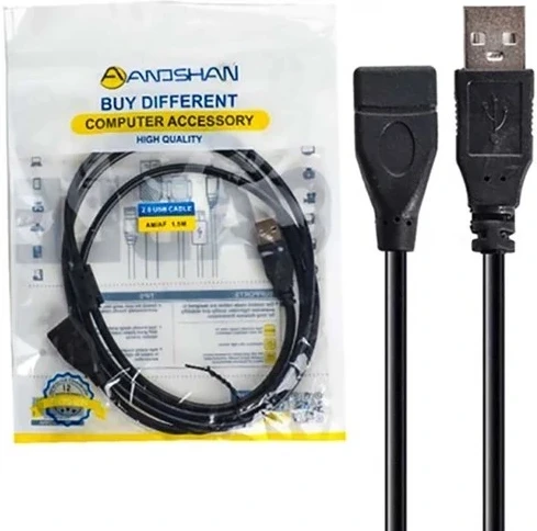 خرید عمده کابل افزایش USB 5M برند ANOSHAN