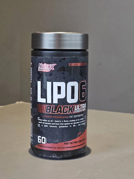 خرید لیپوسیکس بلک اولترا ناترکس 60 کپسول Nutrex Lipo-6 Black Ultra