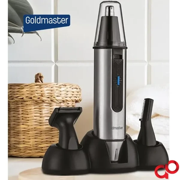 خرید موزن گوش و بینی سه کاره GoldMaster GM-7138 Star – انتخاب حرفه‌ای برای یک اصلاح تمیز و سریع