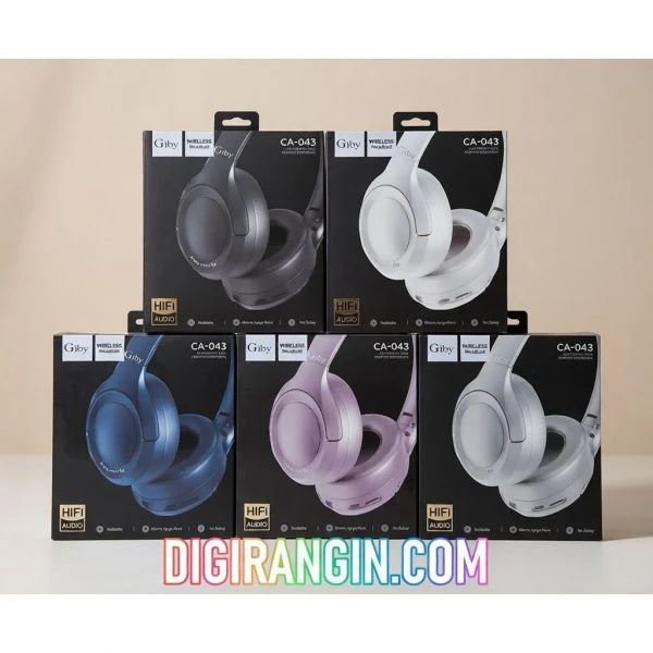 خرید هدفون بیسیم GJBY مدل CA-043 | هدفون گوشی با بلوتوث 5.3 | دیجی رنگین