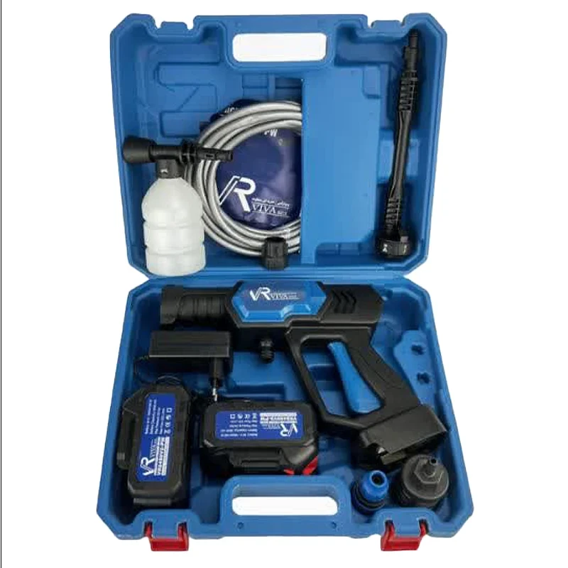 خرید کارواش شارژی ۲۴ ولت ویوارکس مدل VR2450V2-PW: ۵۰ بار فشار و عملکرد عالی