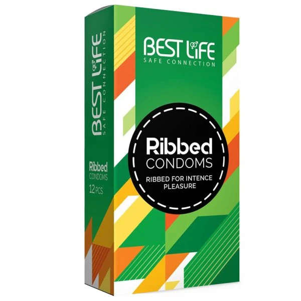 خرید کاندوم شیاردار بست لایف BEST LIFE RIBBED