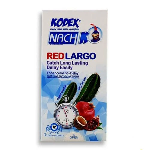 خرید کاندوم کدکس با تاخیر طولانی RED LARGO