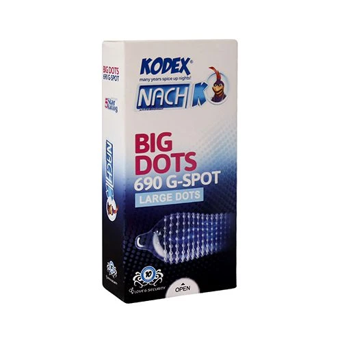 خرید کاندوم کدکس خاردار بیگ دات BIG DOTS