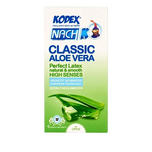 خرید کاندوم کدکس کلاسیک آلوئه ورا CLASSIC ALOE VERA
