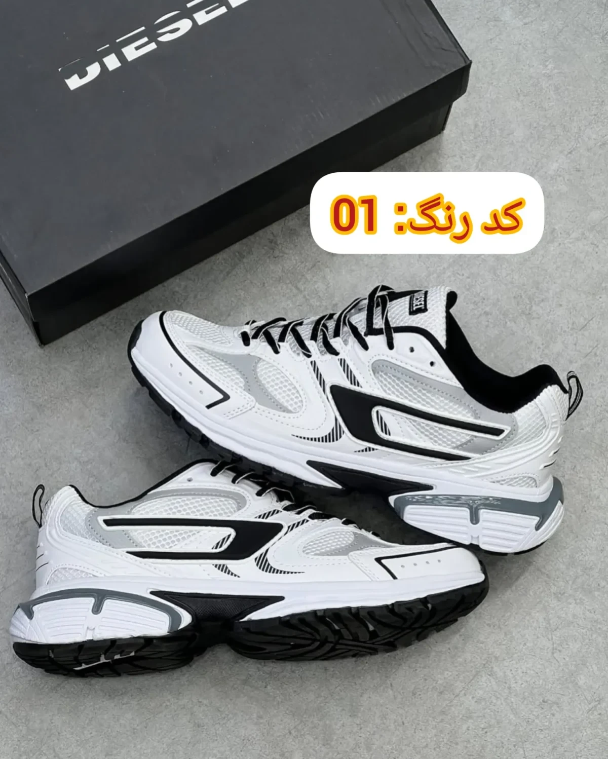خرید کتونی دیزل (Diesel) ویتنام – خفن، خوش‌ پا و بسیار نرم، سایز 40 تا 45| کد 42