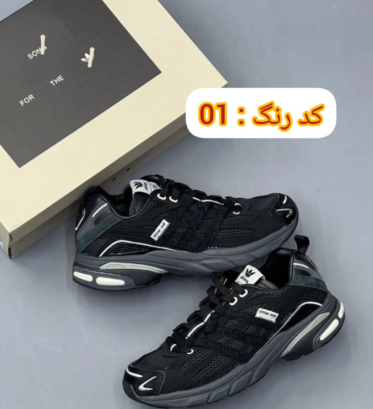 خرید کتونی مردانه آدیداس مدل SFTM 004 | مناسب پیاده‌روی و استفاده روزمره | سایز 41 تا 45 |کد 14