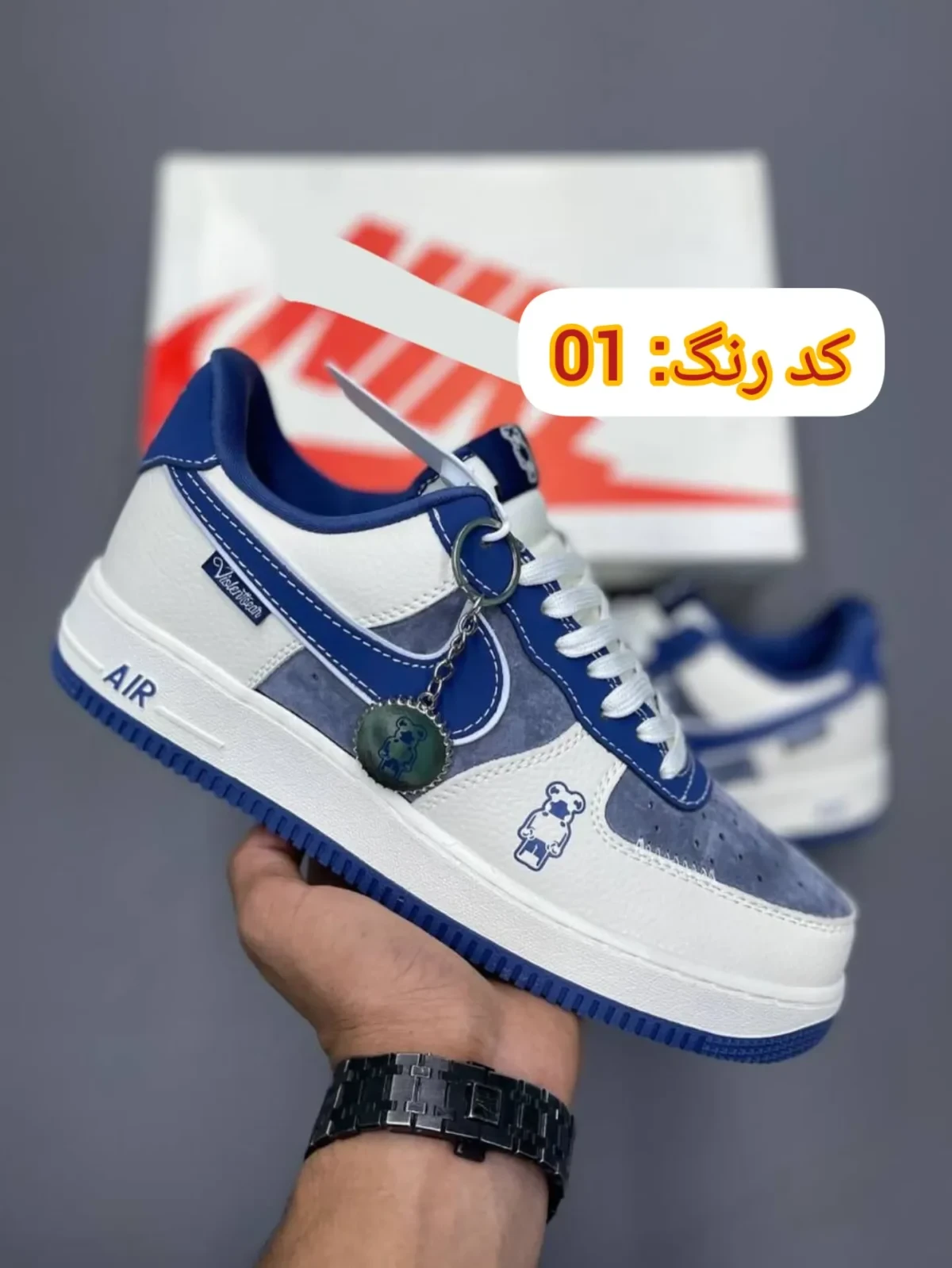 خرید کتونی نایک ایر فورس وان Nike Air Force 1 | پیاده‌روی و روزمرگی | سایز 40 تا 45|کد 28
