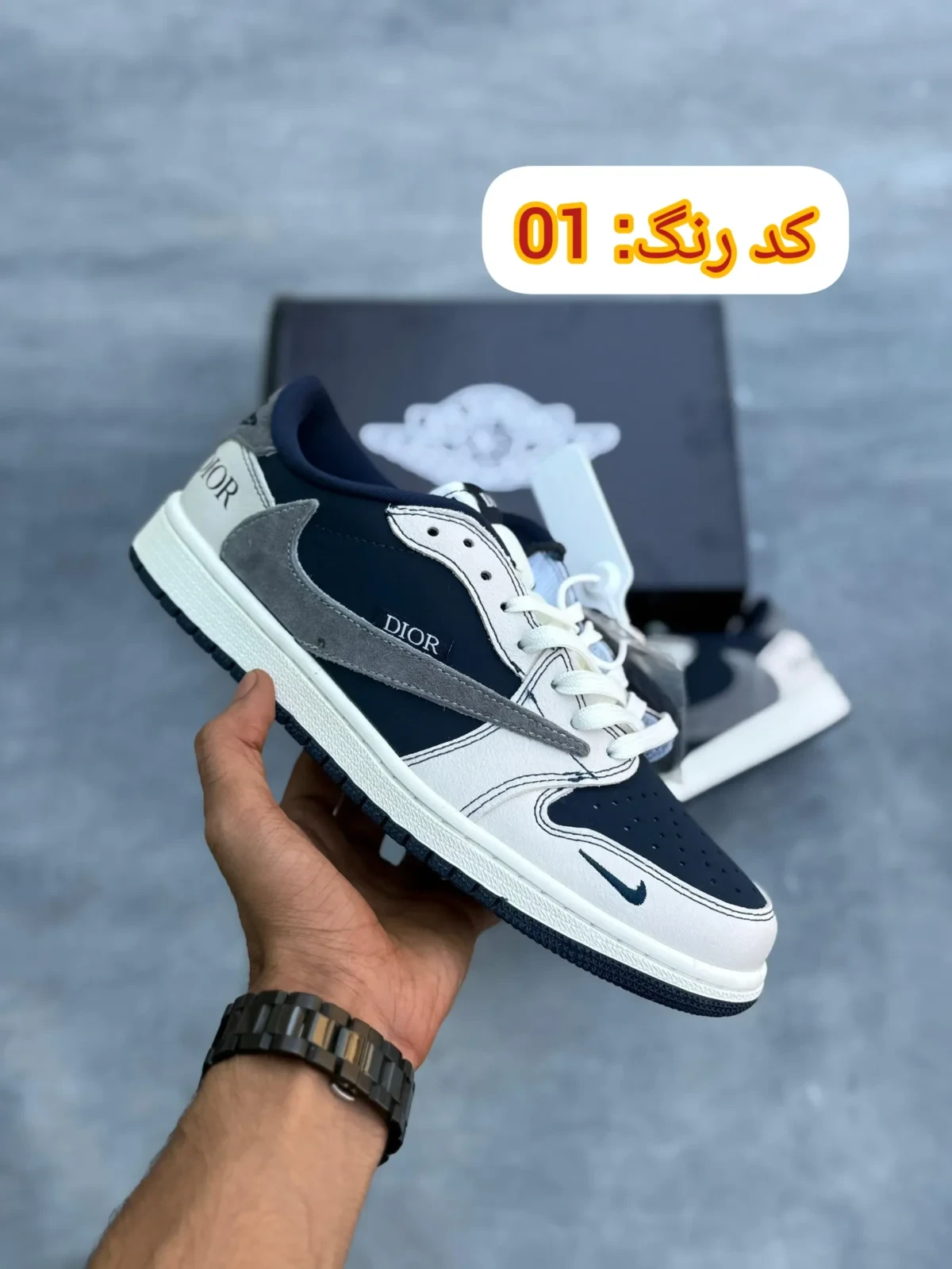 خرید کتونی نایک جردن تراویس (Jordan Travis) | اسپرت و حرفه‌ای برای رانینگ مردانه، سایز ۴۰ تا ۴۵ | کد 59