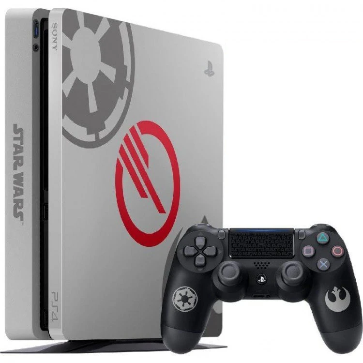 خرید کنسول پلی استیشن 4 اسلیم | یک ترابایت - طرح بازی Star Wars: Battlefront II
