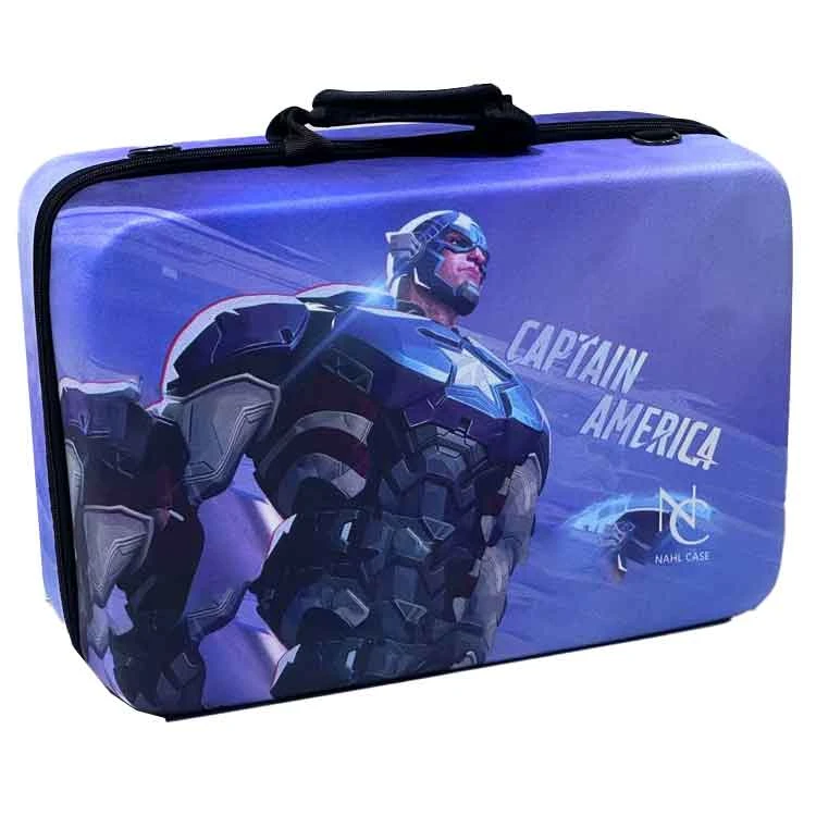خرید کیف Nahl برای PS5 اسلیم - طرح Marvel Rivals: Captain America