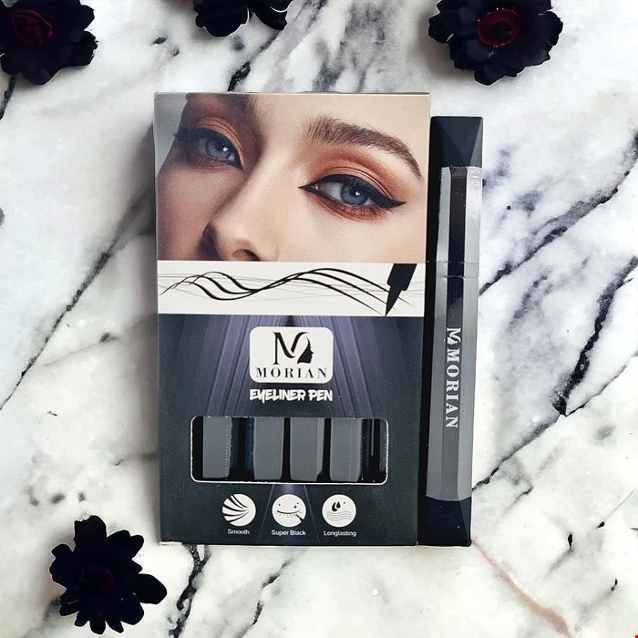 خط چشم ماژیکی قلمی پوکه مخملی مورین Morian Eyeliner Pen