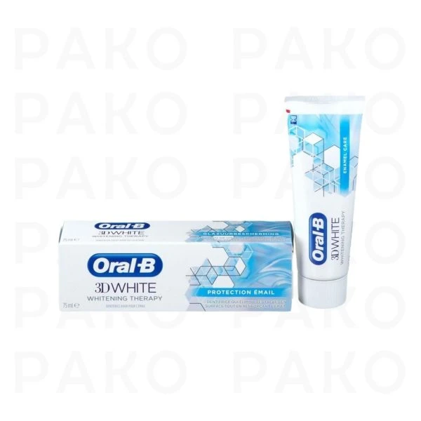 خمیر دندان اورال بی 3D white سری whitening therapy حجم 75 میل