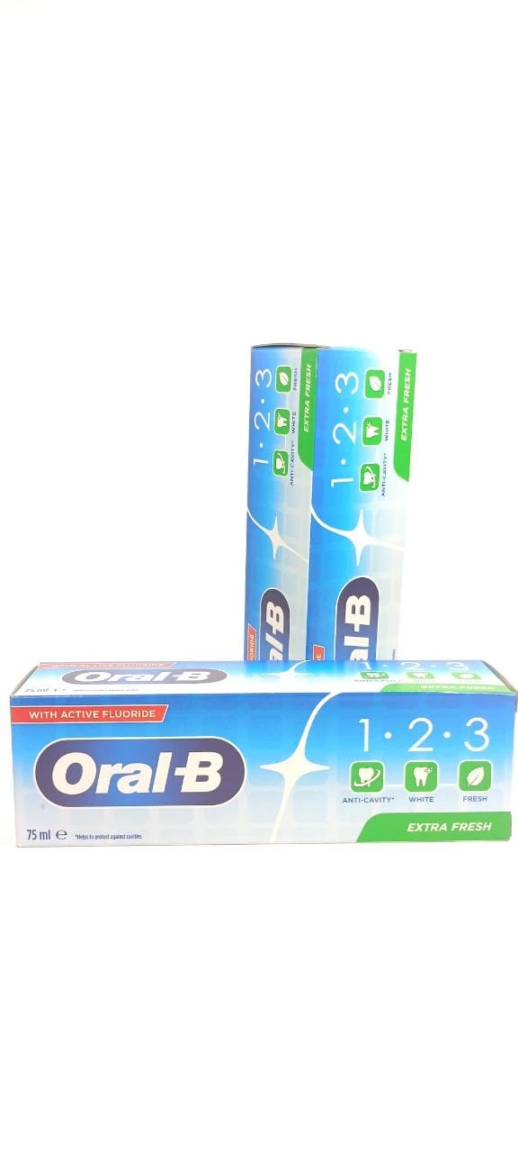 خمیر دندان اورال-بی Oral‑B اصل | سفیدکننده و ضد پوسیدگی