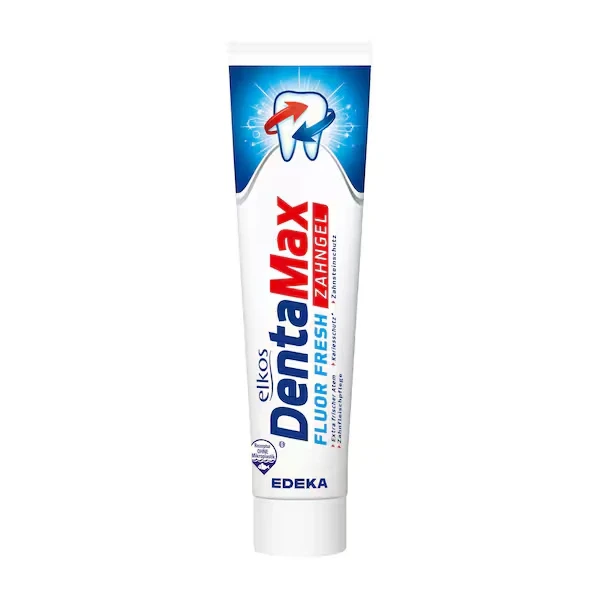 خمیر دندان دنتا مکس الکوس Denta max Elkos مدل Flour Fresh حجم 125 میل اصل و اورجینال