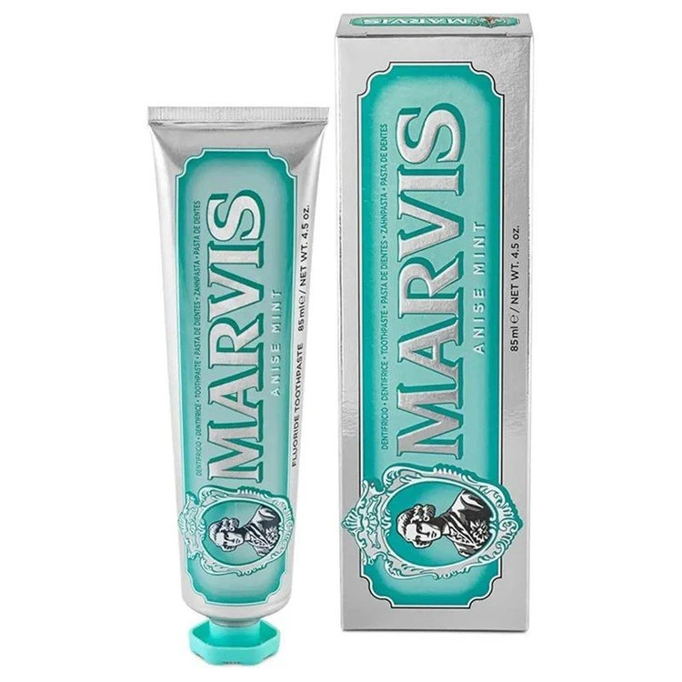 خمیر دندان رازیانه و نعناع مارویس Marvis Anise Mint حجم 85 میل
