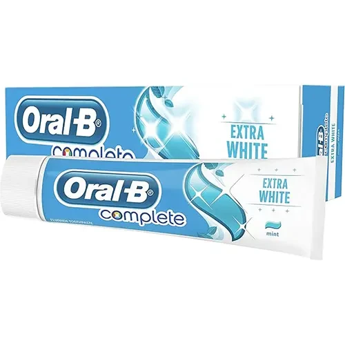 خمیر دندان سفید کننده اورال بی مدل Extra White حجم 100 میل