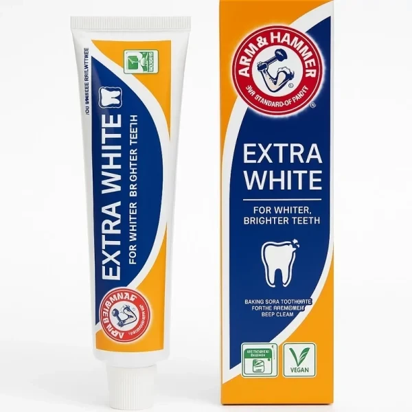خمیر دندان سفیدکننده آرم اند هامر مدل Extra White