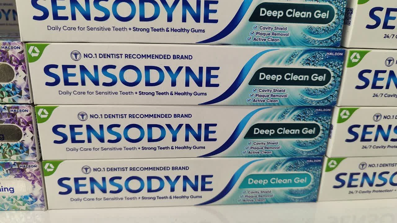 خمیر دندان سنسوداین Sensodyne مدل Deep Clean Gel اصل و اورجینال واردات از منطقه آزاد ارس