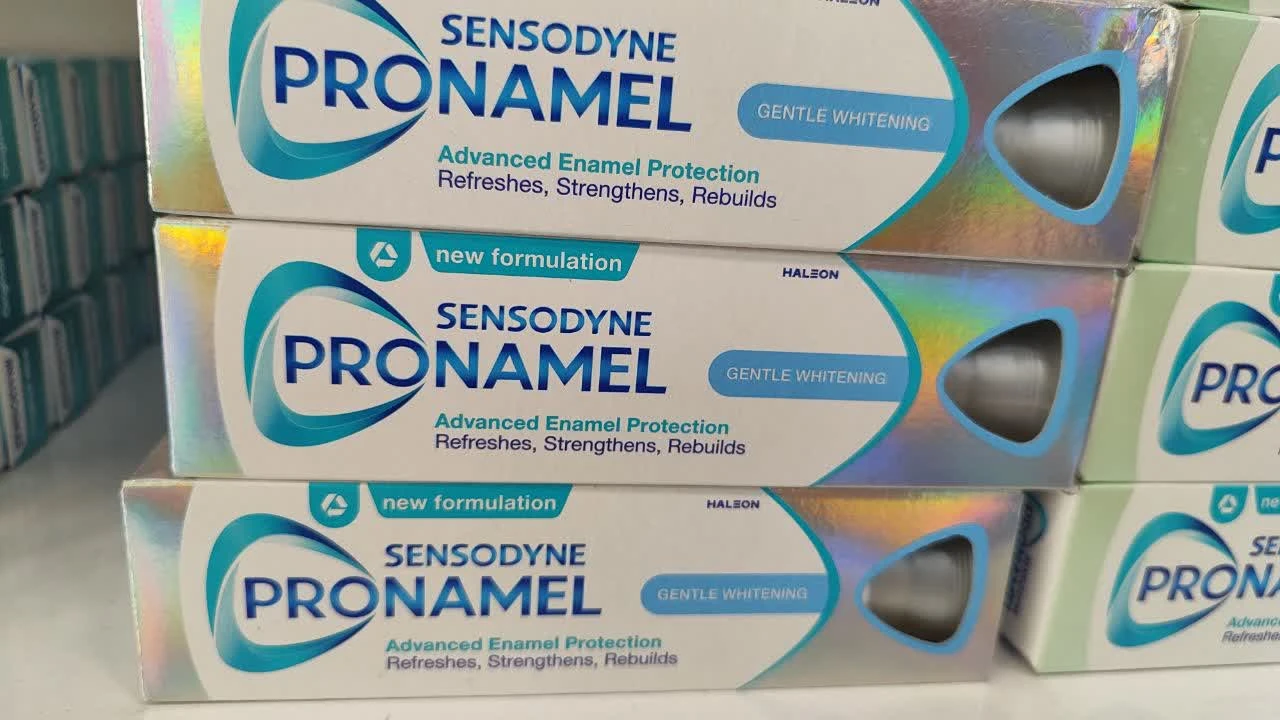 خمیر دندان سنسوداین Sensodyne مدل PRONAMEL اصل و اورجینال واردات از منطقه آزاد ارس
