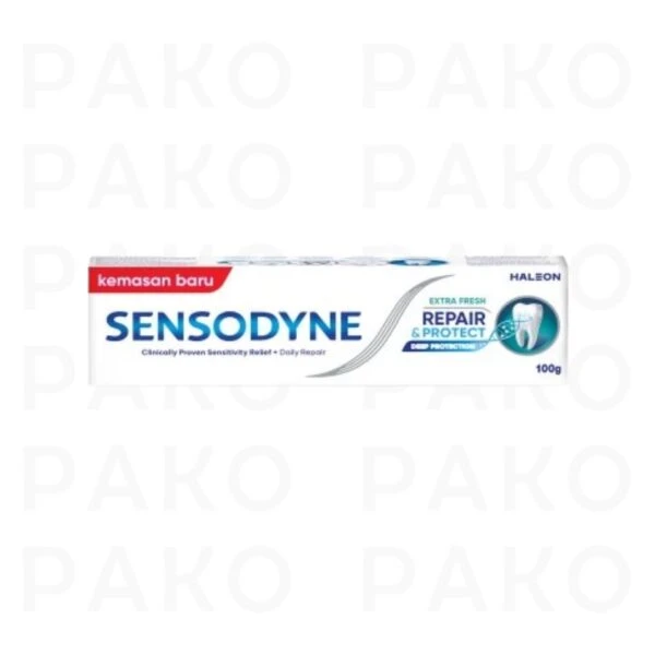 خمیر دندان سنسوداین extra fresh مدل Repair & Protect حجم 100 میلی لیتر