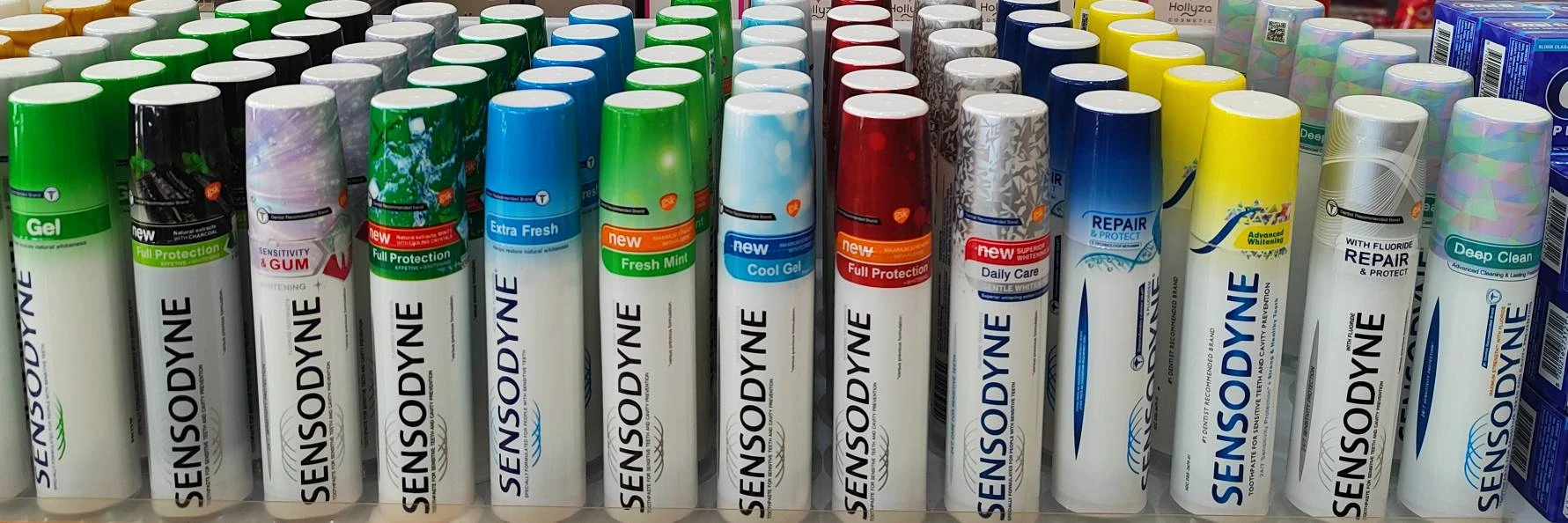 خمیر دندان پمپی سنسوداین Sensodyne اصل و اورجینال واردات از منطقه آزاد ارس