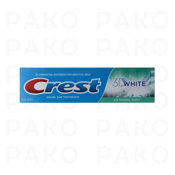 خمیر دندان کرست Crest مدل 3D WHITE