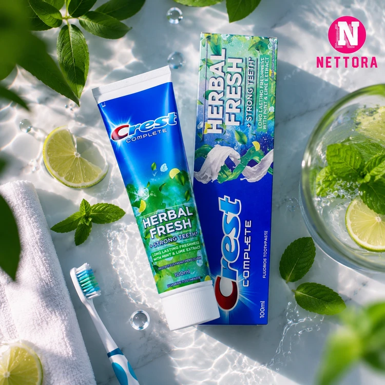 خمیر دندان کرست کامپلیت هربال فرش Crest Complete Herbal Fresh