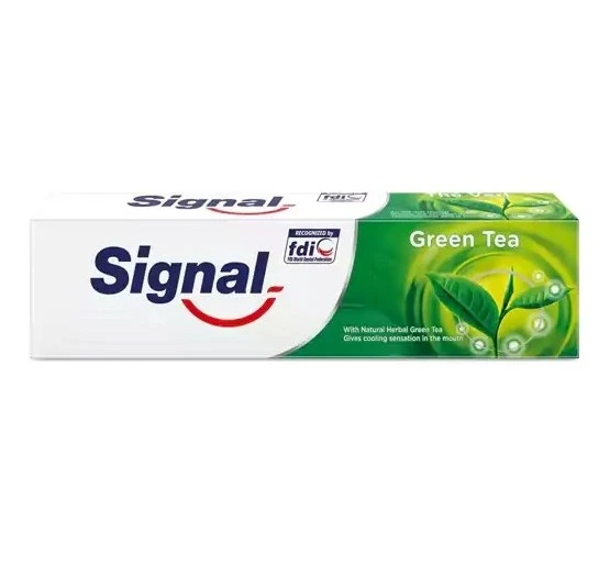 خمیر دندان گیاهی سیگنال Signal حاوی چای سبز حجم 100 میل اصل و اورجینال