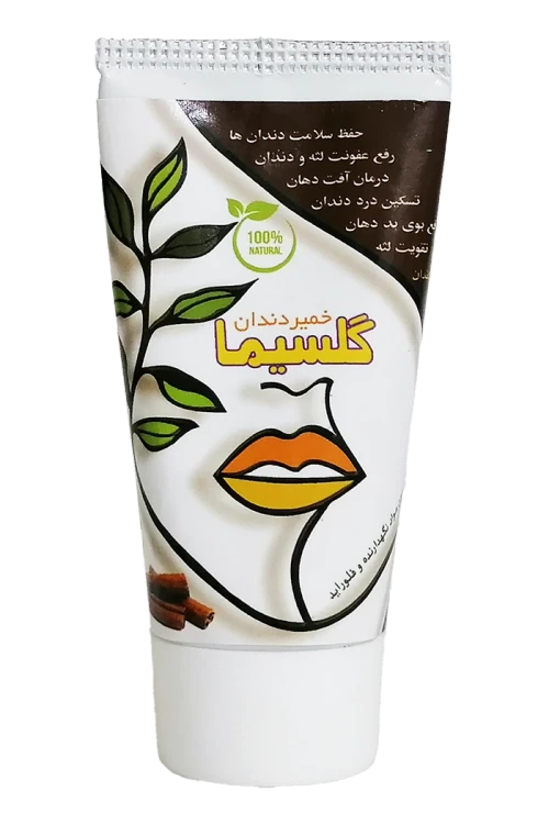 خمیر دندان گیاهی طبیعی دارچینی گل سیما