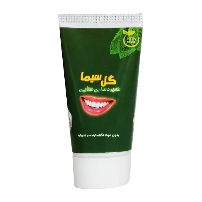 خمیر دندان گیاهی طبیعی نعنایی گل سیما