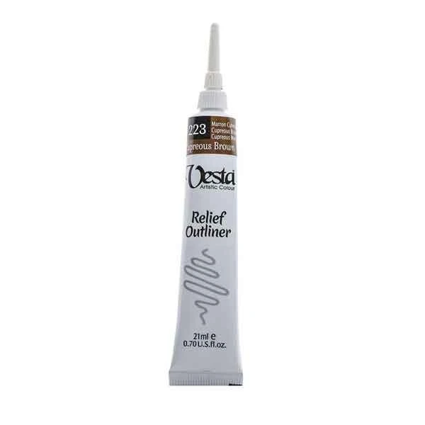 خمیر دورگیر وستا مدل Cupreous Brown 223 حجم ۲۱ میلی لیتر