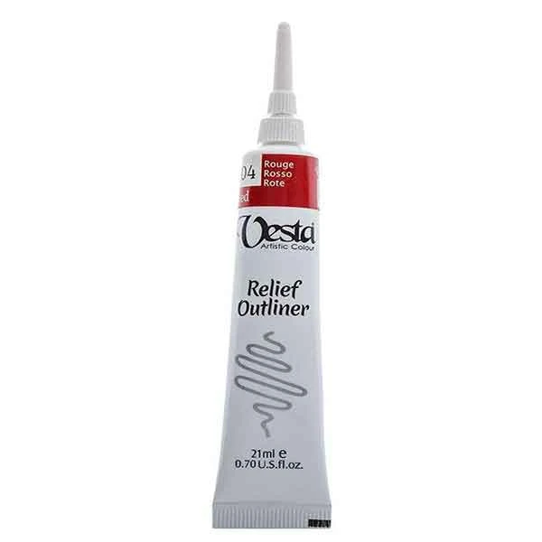 خمیر دورگیر وستا مدل Red 204 حجم ۲۱ میلی لیتر