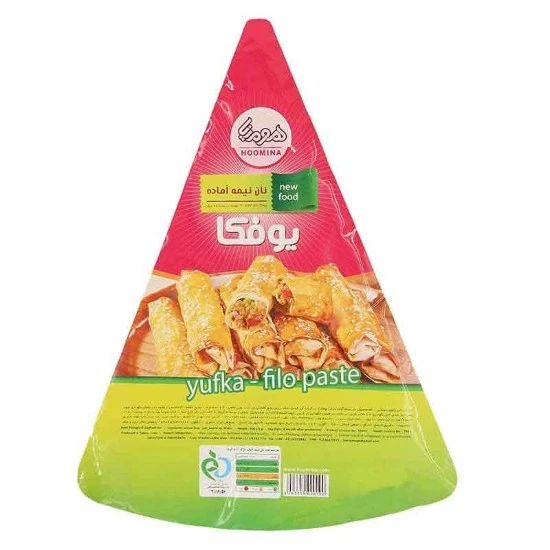 خمیر یوفکا مثلثی برند مزرعه مخصوص غذا و بورک 400 گرمی (26 ورق)