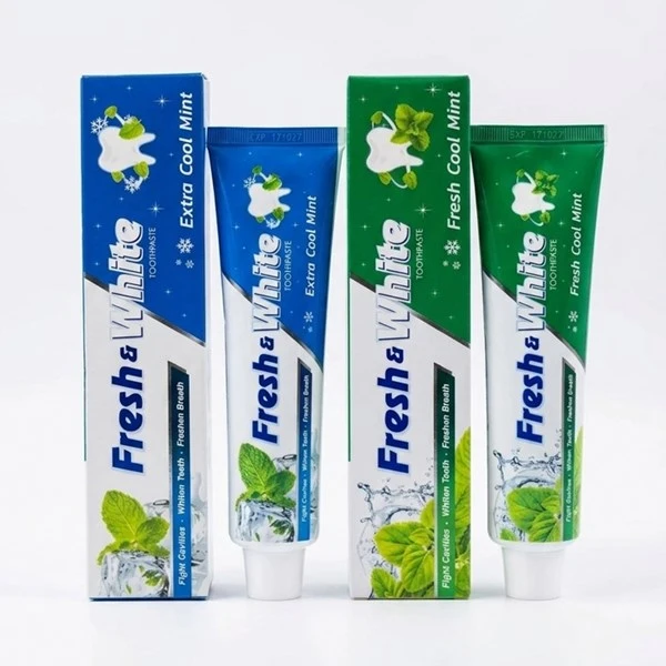 خمیردندان فرش اند وایت Fresh White حجم 160 گرم