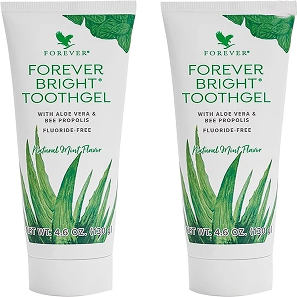 خمیردندان فوراور + آلوئه ورا، عسل و بدون فلوراید | Forever Bright Toothgel