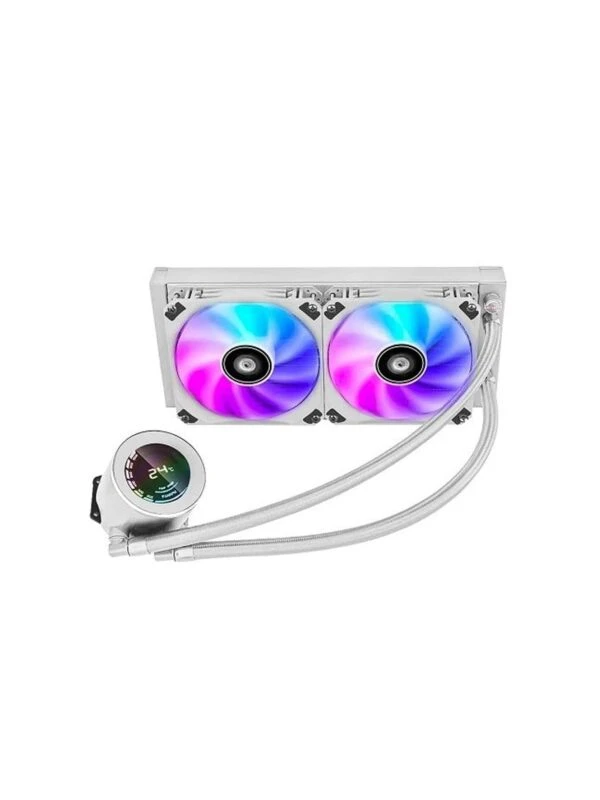 خنک کننده مایع پردازنده AWEST مدل GT-AVT240 ARGB WH