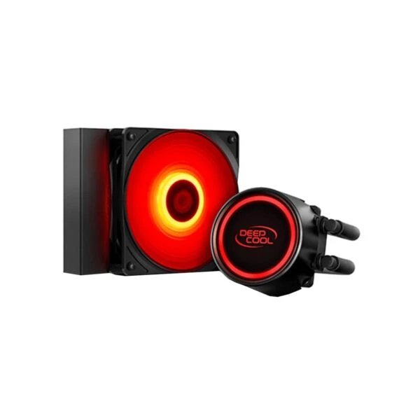 خنک کننده مایع پردازنده DeepCool مدل GAMMAXX L120T RED