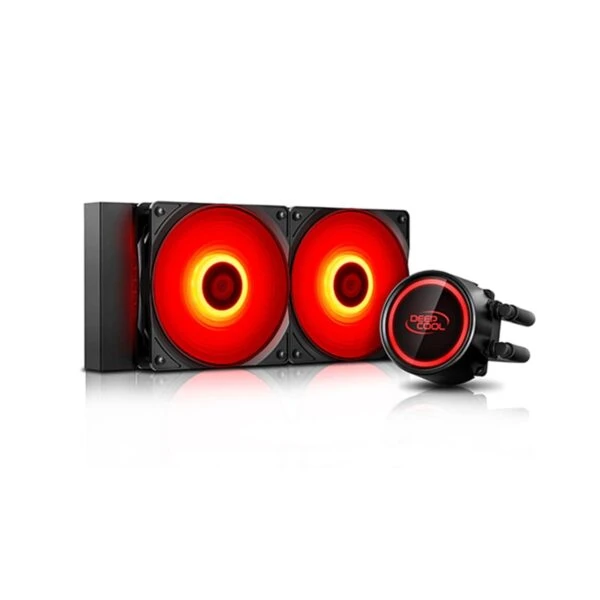 خنک کننده مایع پردازنده DeepCool مدل GAMMAXX L240T RED