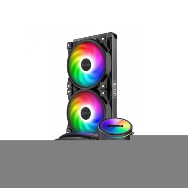 خنک کننده مایع پردازنده PCCooler مدل GI-CX240 ARGB