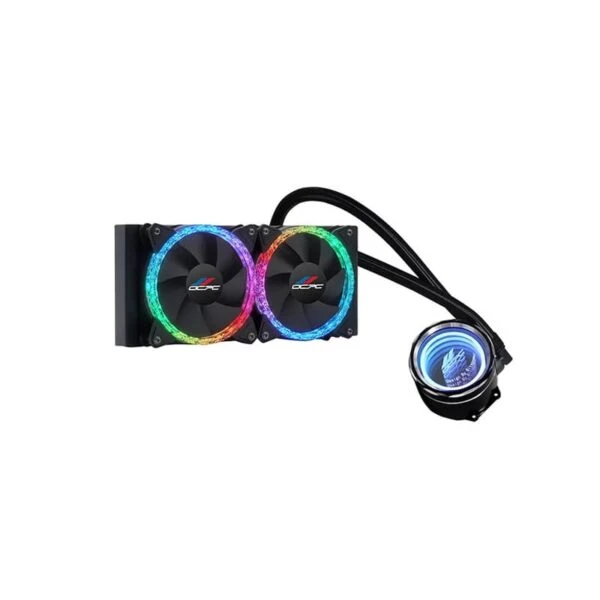 خنک کننده پردازنده OCPC مدل Liquid Turbocool BP-240 RGB